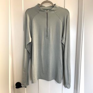 Lululemon Half Zip in XL - Mint Green